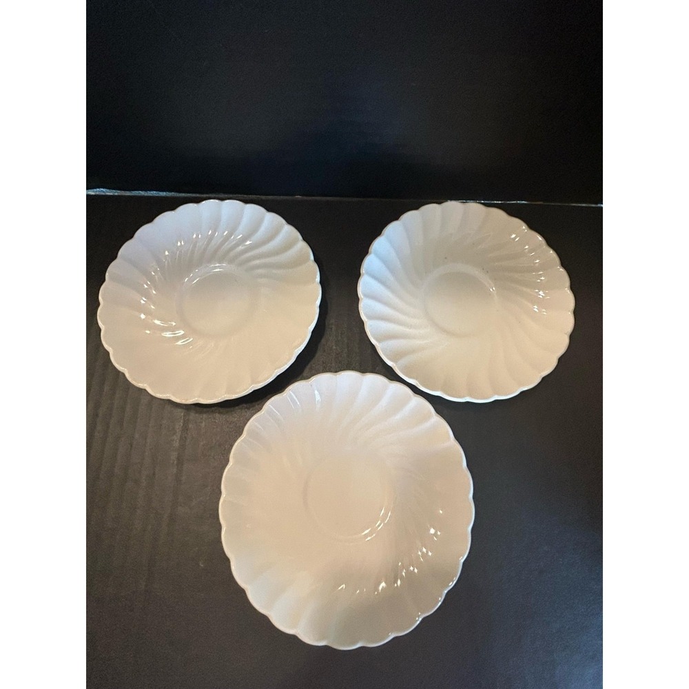 Johnson Brothers Snow White Regency Fruit Dessert Berry Bowl   5" - Lot Of 3‎